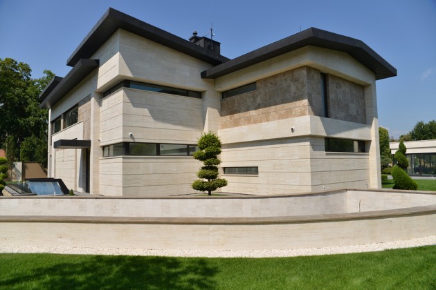 modern mansion